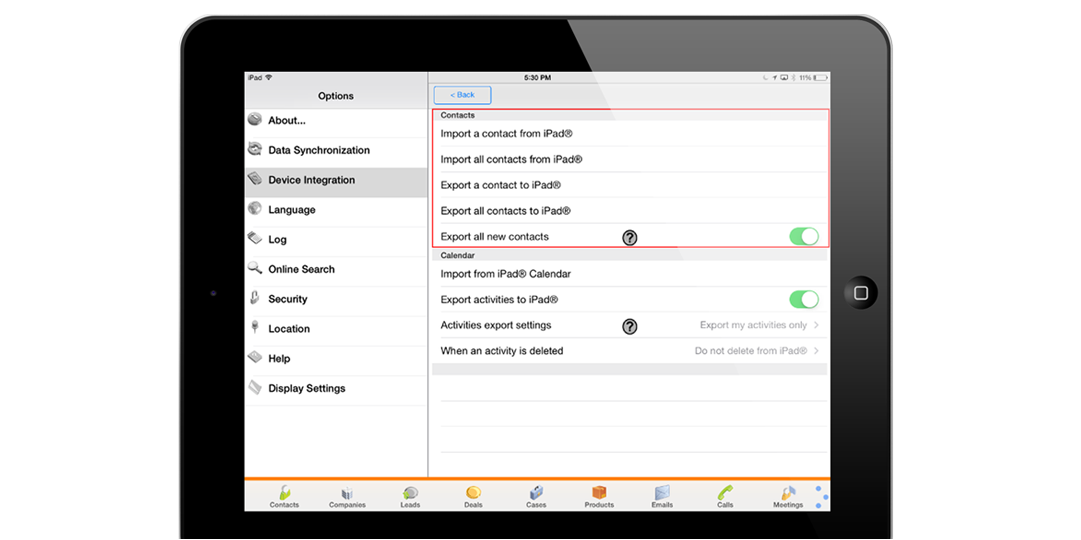 import contacts