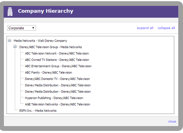 company hierarchy